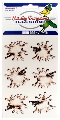 Bird Doo Sticker Sheet