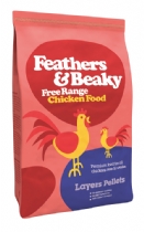 Bird Feathers and Beaky Free Range Chicken Food 15Kg