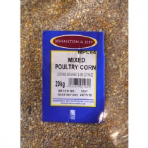 Bird Johnston and Jeff Mixed Poultry Corn 20Kg 60/40