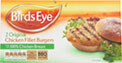 Birds Eye 2 Chicken Fillet Burgers Original (180g)