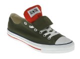 Birkenstock Converse All Star Ox Low Double Tongue Khaki/red Canvas Exclusive - 7 Uk