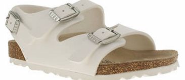 kids birkenstock white roma unisex toddler