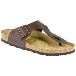 Birkenstock Male Ramses Leather Lining in Dark Brown