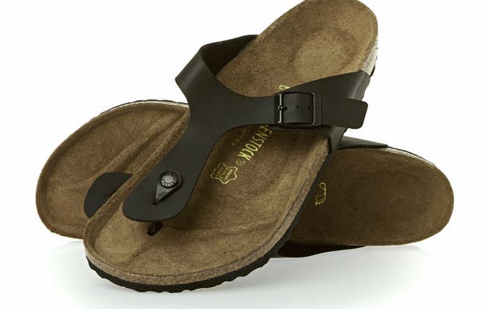 Birkenstock Mens Birkenstock Gizeh Shoes - Black