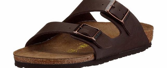 Birkenstock Unisex-Adult Arizona Sandals Dark-Brown 8 UK