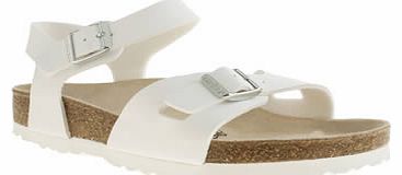 Birkenstock womens birkenstock white rio sandals 1743141060