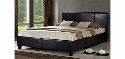 Birlea Berlin 4FT Small Double Leather Bedstead