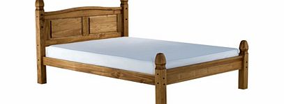Birlea Corona 4FT 6 Double Wooden Bedstead - Low