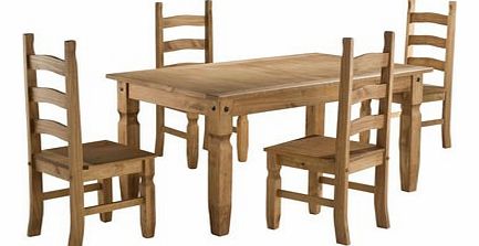 Birlea Corona 5 Dining Set