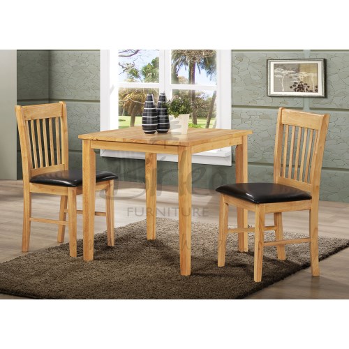 Birlea Furniture Kendall Dining Set in Brown