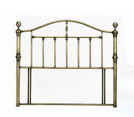 Birlea Furniture Ltd Salton Metal Headboard in Brass