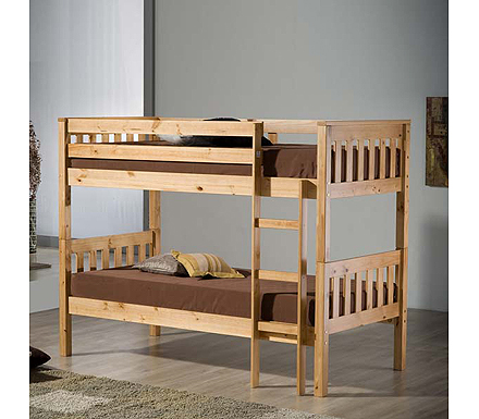 Birlea Furniture Ltd Seattle Solid Pine Bunk Bed