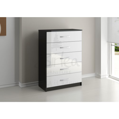 Birlea Furniture Lynx and 5 Drawer Chest in