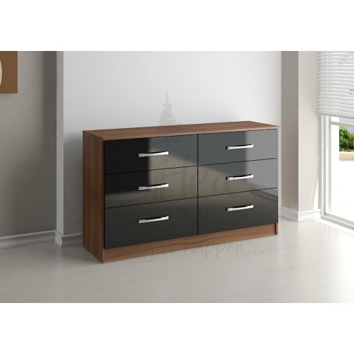 Birlea Furniture Lynx and 6 Drawer Chest in