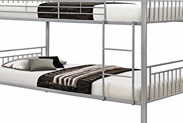 Birlea Furniture Rhodes Bunk Bed, Silver