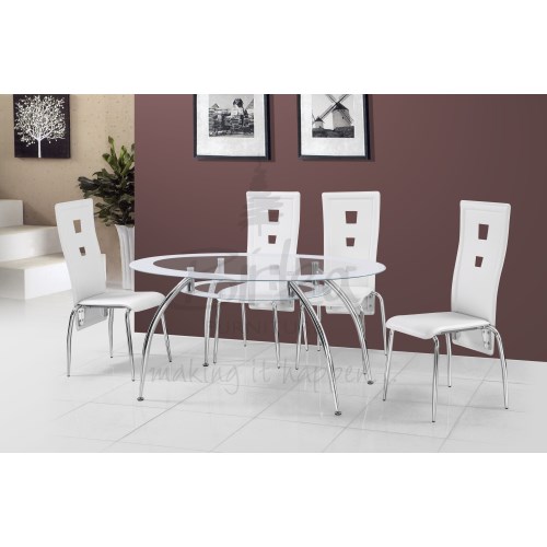 Birlea Furniture Soho Dining Set in White