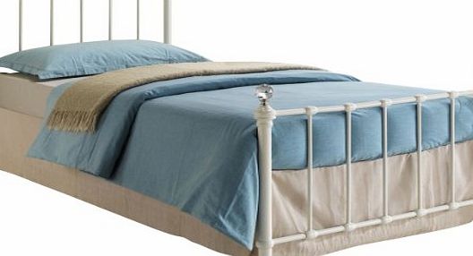 Birlea Jessica 3 ft Single Bed, Cream