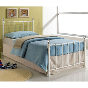 Birlea Jessica 3FT Single Bedstead - Cream