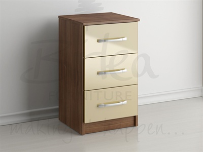 Birlea Lynx 4 Drawer Chest Cream Small Single (2