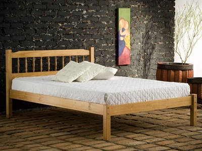 Birlea Santos Double (4 6`) Slatted Bedstead