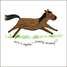 - Clippity Clop Card