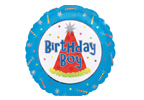 birthday Boy Helium Balloon