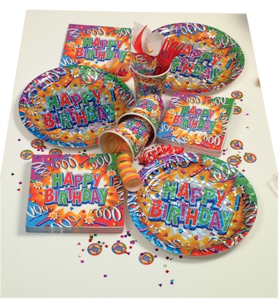 Birthday Explosion Table Cover (Tablecover)