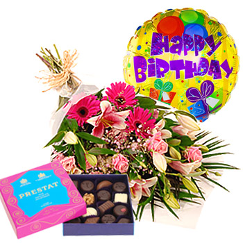 Happy Birthday Flowers Images. Gift Set - flowers