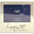 Happy 50th Birthday Photo Frame
