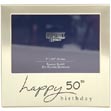 Birthday Happy 50th Birthday Photo Frame