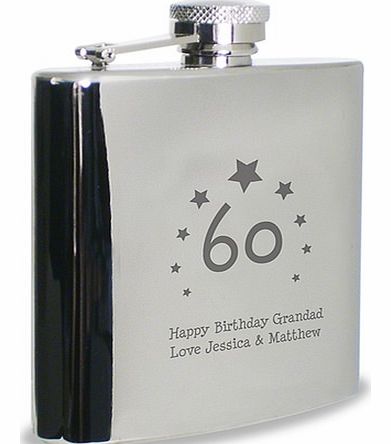 Birthday Hip Flask Engraved