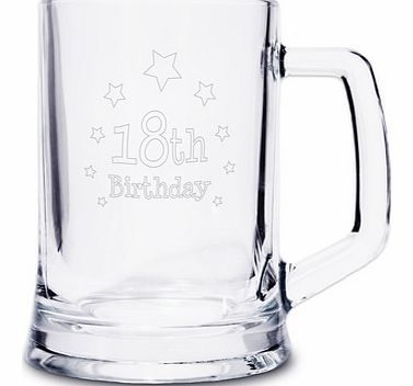 Birthday Stern Glass Tankard
