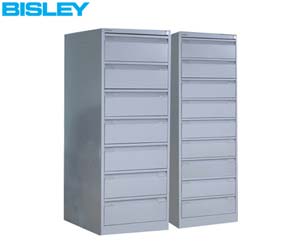 Bisley card index and video cabinet
