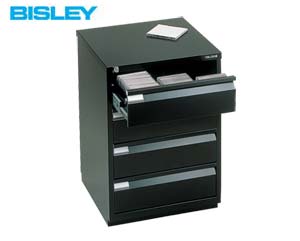 Bisley media storage cabinet