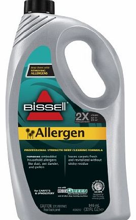 BISSELL  946 ml Big Green Allergen Carpet and Upholstery Cleaning Formula