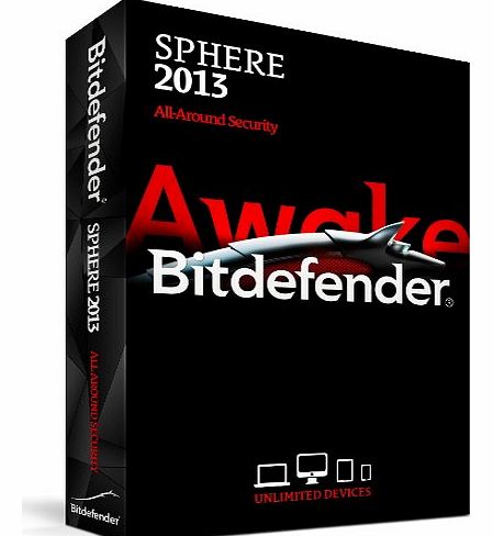 Bit Defender Bitdefender Sphere 2013: 1 Year Unlimited Devices per Household (PC/Android/Mac)