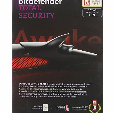 Bit Defender Bitdefender Total Security (2014): 1 User - 1 Year (PC)