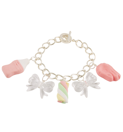 Bits and Bows Flump Milk Bottle and Shrimp Sweetie Charm