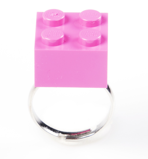 Bits and Bows Pink Build Me Up Ring from Bits and Bows