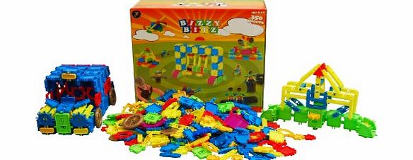 Bizzy Bitz Creative Building Toy - 350pcs