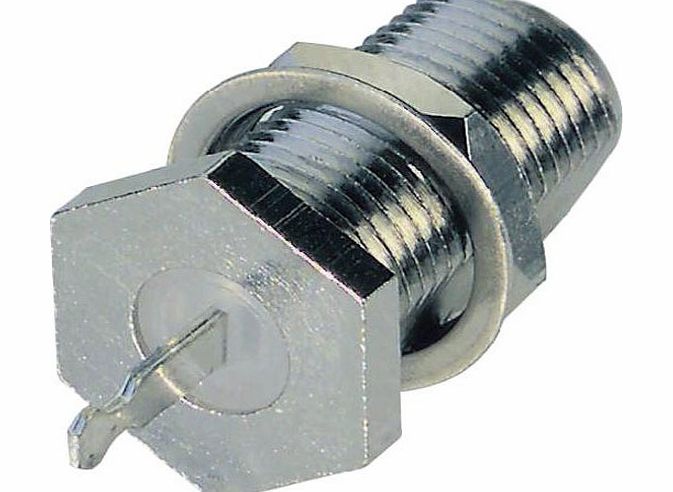 BKL 0403344 F-Socket Panel Mount Solder Tags