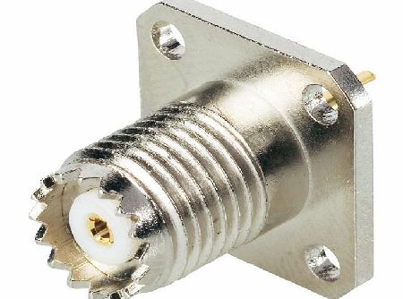 BKL 0407029 Mini UHF Socket Panel Mount 50 Ohm