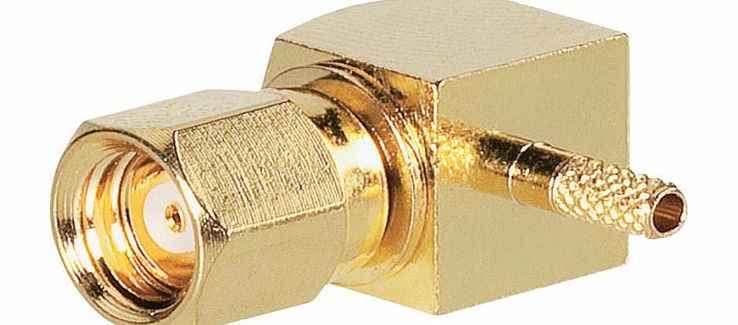 BKL 0414008 SMC Male Angled 50 Ohm Crimp Teflon