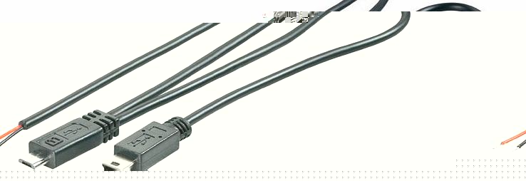 BKL 10080102 Assembled Micro USB B and Mini USB