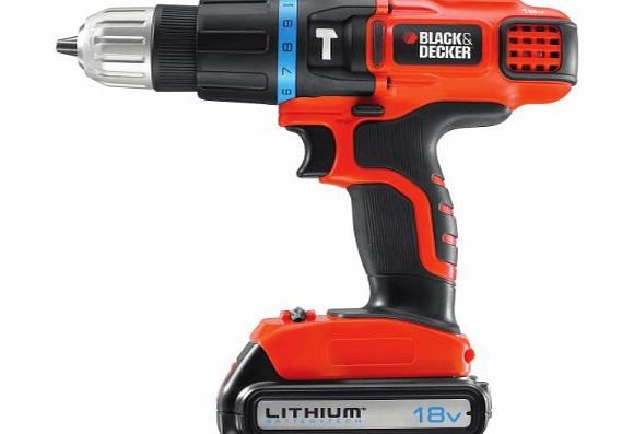 18V Lithium Ion 2 Gear Hammer Drill