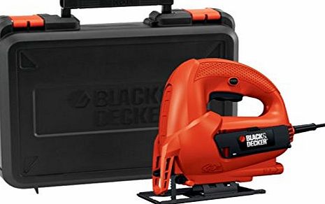 Black and Decker KS777k 240V 520W Variable Speed Jigsaw with Sightline and Kitbox