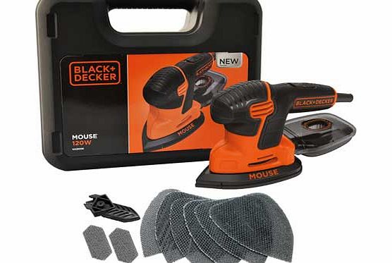 Black and Decker 120w Mouse Detail Sander and
