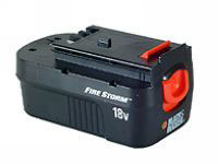 Black and Decker A18 Slide Pack Battery 18.0V