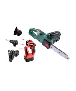 Black and Decker Chainsaw and Quattro