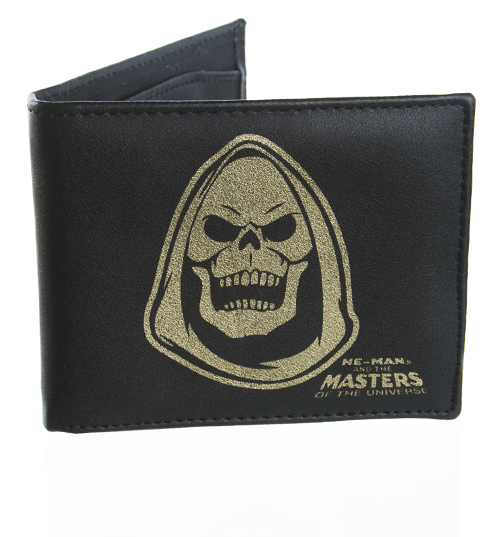 Black And Gold Print Skeletor He-Man Wallet